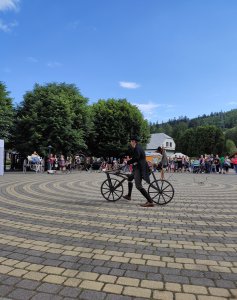 Mała Prywatka PRL-u - pokaz rowerów